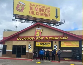 Take 5 Oil Change